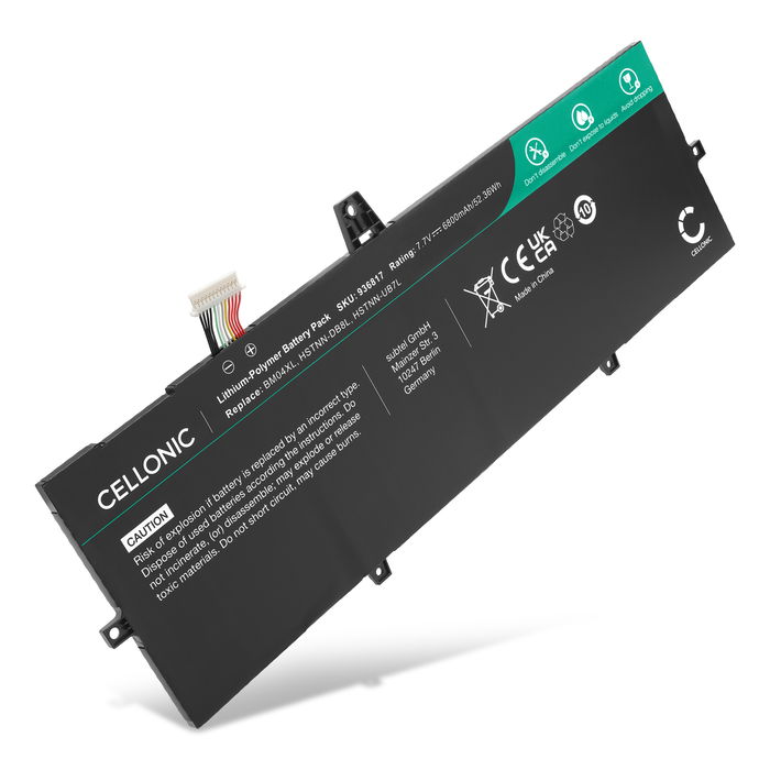HP EliteBook x360 1030 G3 Series batteri - 6800mAh från subtel