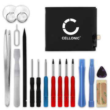 CELLONIC Phone Battery Replacement for Xiaomi Mi 10 lite + 17-Tool Phone Repair Kit - BM4R 3900mAh