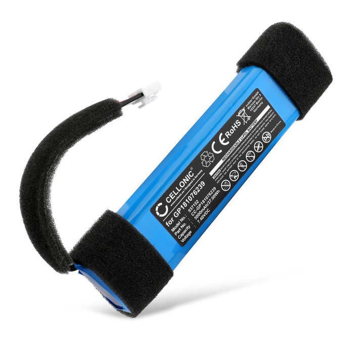 Batteri för JBL Xtreme Special Edition GP181076239 (5000mAh, 7.4V) från CELLONIC