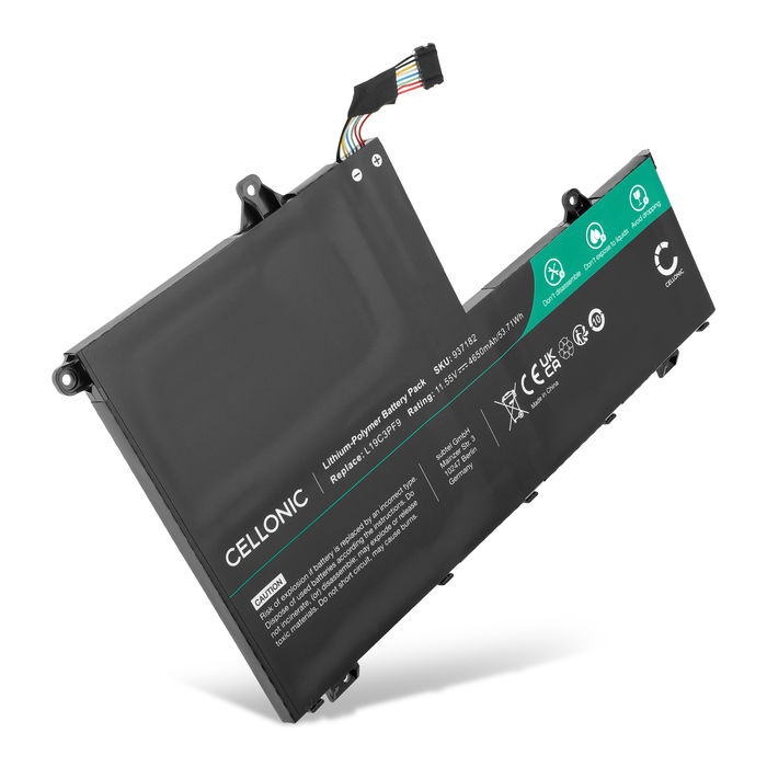 Battery for Lenovo ThinkBook 14-IIL, 14-IML, 15 G2 ARE, 15-IIL, 15-IML 11.55V 4650mAh from CELLONIC