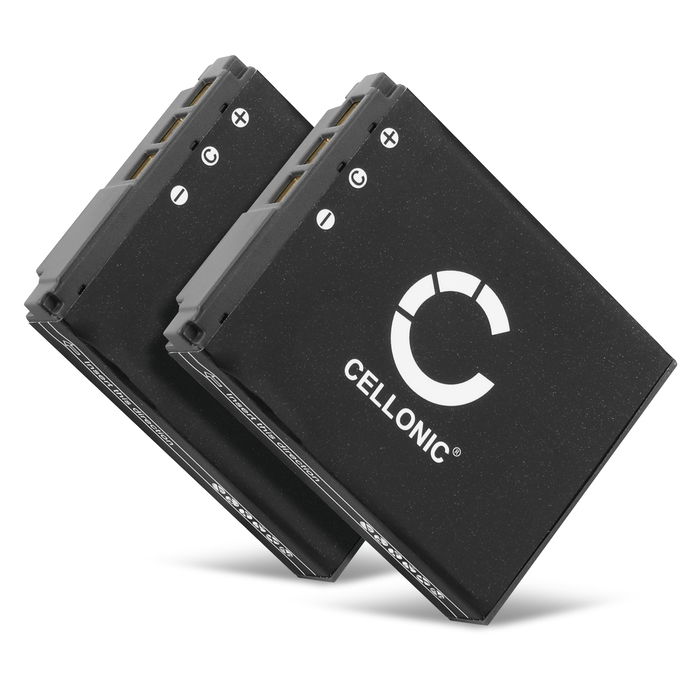 2x Batteri för Sony NP-FR1 Acku 1000mAh Accu byte Batteri