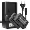 2x Batteri 2000mAh+ Laddare