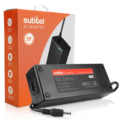 Laddare för Dell Inspiron 14,15,17,XPS/ HP Omen,Envy,Chromebook/ Asus GL552VW laptop - Strömadapter med 19V 120W 90W 65W hög kapacitet - 2.2m lång 4.5mm x 3mm laddsladd + nätadapter 840 G4 för notebook, 