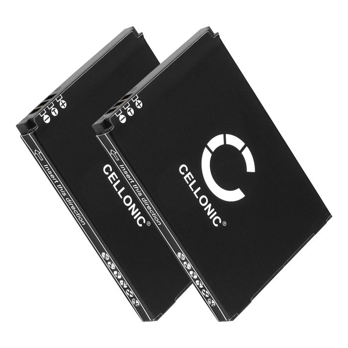 2x CELLONIC AK-F220 mobilbatteri för Emporia FLIPbasic med 3.7V, 1150mAh - ersättningsbatteri med lång batteritid