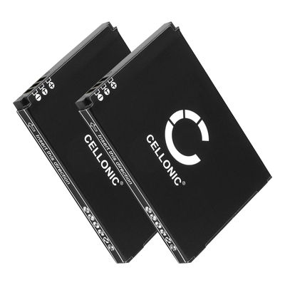 2x CELLONIC AK-F220 mobilbatteri för Emporia FLIPbasic med 3.7V, 1150mAh - ersättningsbatteri med lång batteritid