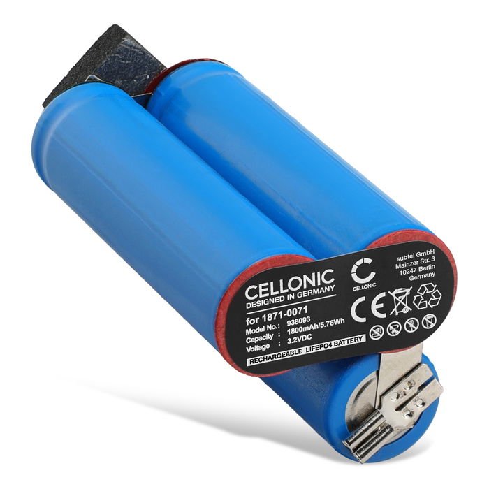 Moser Chromstyle Pro 1871 1800mAh Batteri från CELLONIC