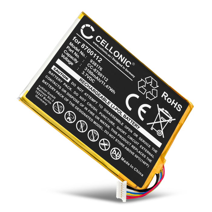 headset-batteri för Bang & Olufsen BeoSound Moment ersättningsbatteri 3100mAh med lång batteritid