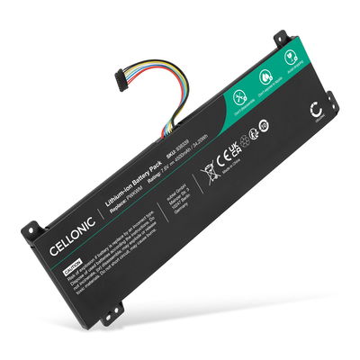 Batteri för Lenovo V130-15IKB, 15IGM, 15IKB, V330-15IKB, 14IKB, 15ISK , IdeaPad Slim 1-14AST, V530-14IKB, L17C2PB3 7.6V 4500mAh från CELLONIC