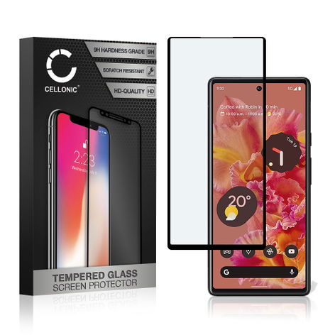 Screen Protector for Google Pixel 6 – Glass (9H hardness) from CELLONIC