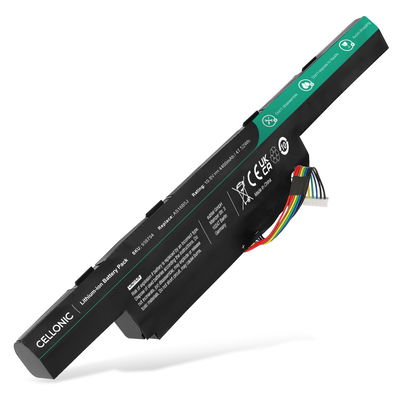 Batteri för Acer Aspire E5-575, E5-573G, E5-575G, E5-573, E5-573G, E5-575TG, E5-573T, E5-774, Travelmate P259-G2-M, P259-G2-MG, AS16B5J, AS16B8J 10.8V 4400mAh från CELLONIC