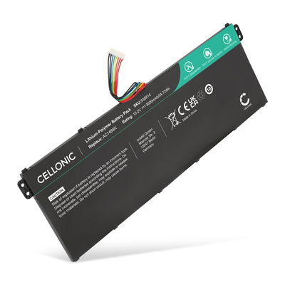Batteri för Acer Aspire R3, R3-131T, ES1-572, Chromebook 11 C730E-C07S, C730E-C555, AC14B3K 15.2V 3600mAh från CELLONIC