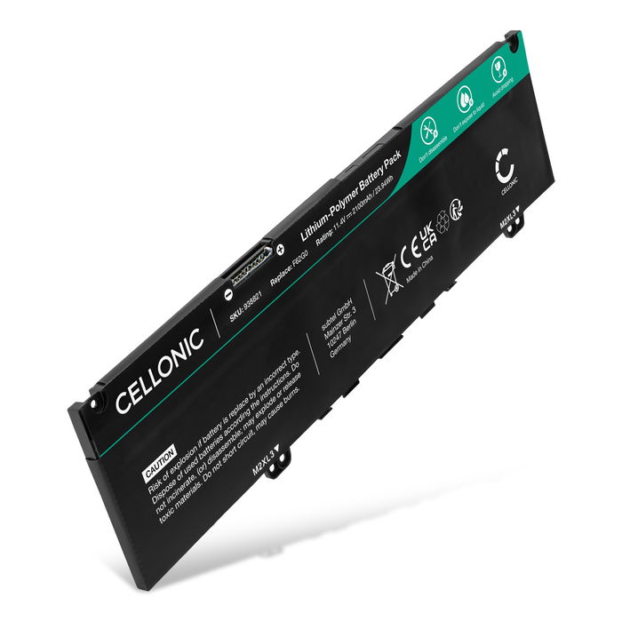 Dell Inspiron 13 7373-75VK0 batteri - 2100mAh från subtel
