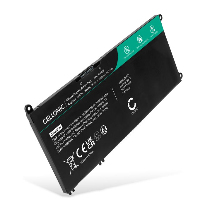 Dell VOSTRO 15-7580-D2765S batteri - 3600mAh från subtel