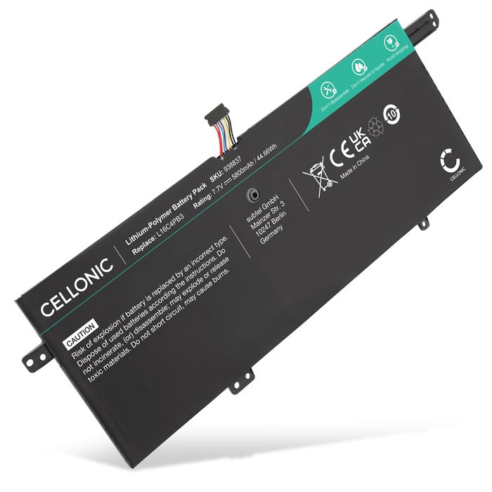 laptop-batteri för Lenovo IdeaPad 720s-13IKB-81BV002PCD ersättningsbatteri med 5800mAh 7.7V med lång batteritid