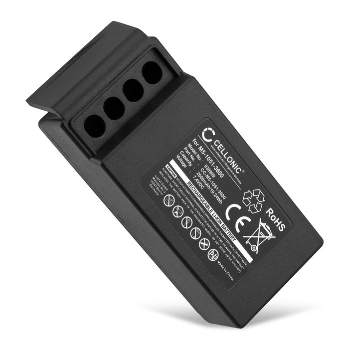 Cavotec M5-1051-3600 Batteri - 2600mAh ersättningsbatteri från CELLONIC