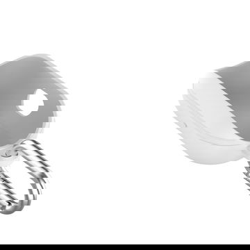 Skyddsfodral hardcase med karbinhake för Samsung Galaxy Buds hörlurar / headset - vit skyddscase / skyddsskal med hål för laddning