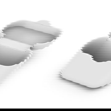 Skyddsfodral softcase för Sony WF-1000XM3 hörlurar / headset - vit skyddscase / skyddsskal med hål för laddning