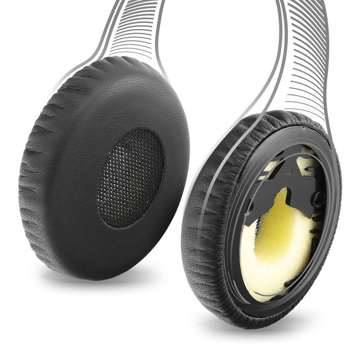 Hörlurskuddar i skumgummi för Bose On-Ear (OE1) QuietComfort 3 (QC3) hörlurar / headset / headphones - öronkuddar, earpads, hörlursvaddering, ersättningshörlurskuddar