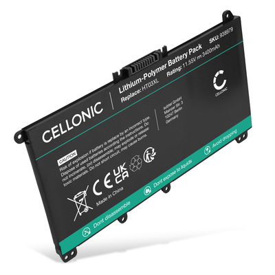 Batteri för HP Pavilion 15, 250 G7, 255 G7, HT03XL, ht03041xl, L11119-855 11.55v 3400mAh från CELLONIC