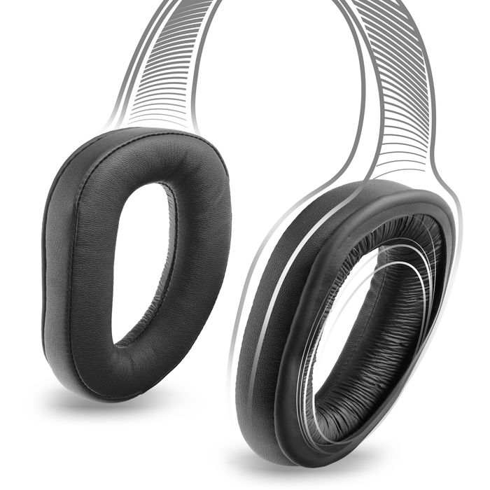 Hörlurskuddar i skumgummi för Sennheiser GSP 300, GSP 301, GSP 302, GSP 303, GSP 350, GSP 370 hörlurar / headset / headphones - öronkuddar, earpads, hörlursvaddering, ersättningshörlurskuddar