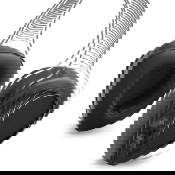 Hörlurskuddar i skumgummi för ASUS ROG Delta hörlurar / headset / headphones - öronkuddar, earpads, hörlursvaddering, ersättningshörlurskuddar