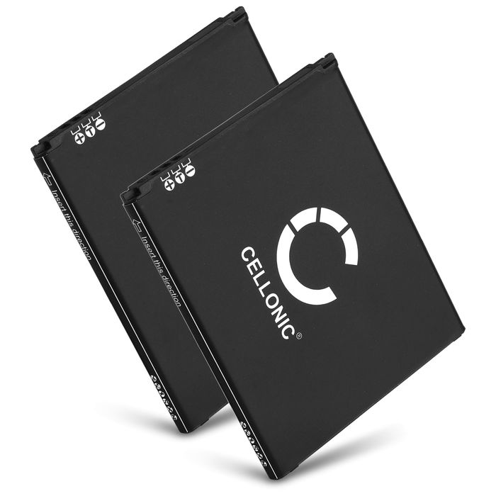 2x Batteri för Samsung Galaxy Ace 3 / Galaxy Trend 2 Lite - EB-B100AE, GH43-03948B (1500mAh)