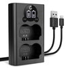Dubbelladdare + USB Kabel