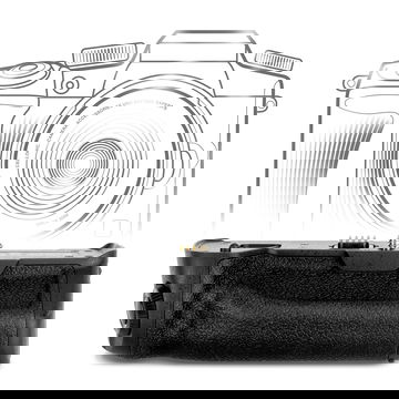 DMW-BGG1, DMW-BGG1E Batterigrepp för Panasonic Lumix DMC-G81 Kameror – DMW-BLC12 Vertikalt Porträttgrepp