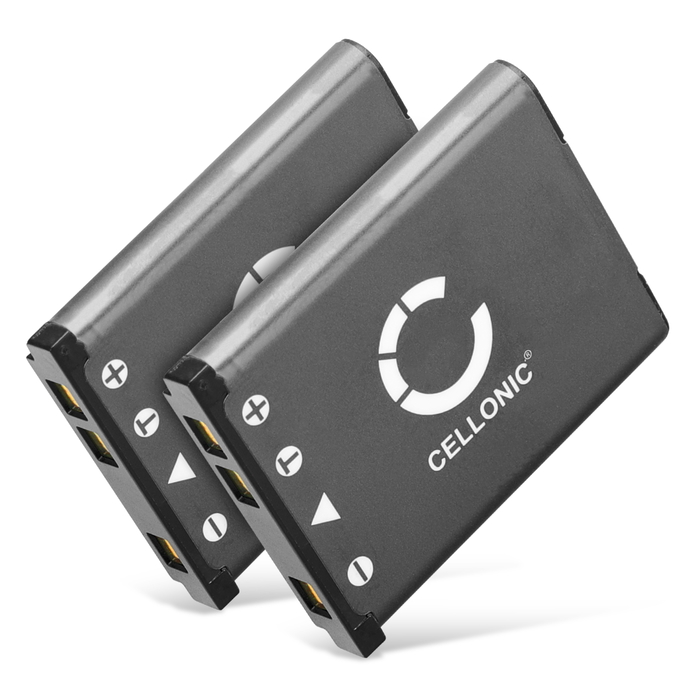 2x NP-45 Batteri för Medion Life P43013 MD 86508 Life P43028 MD 86308 Life P43005 Life P43008, 700mAh Kamera-ersättningsbatteri med lång batteritid