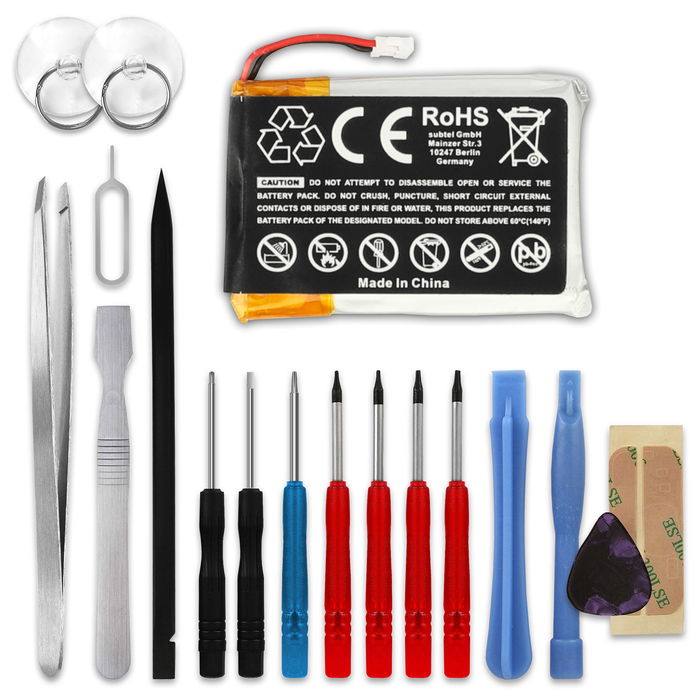 Garmin Approach S60 230mAh Batteri + skruvmejsel-set från CELLONIC