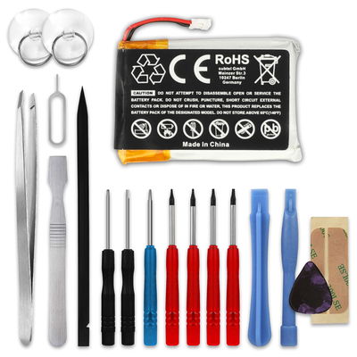 CELLONIC 361-00097-00 Ersättningsbatteri för Garmin Approach S60 / Fenix 5 / Forerunner 935 smartklocka, smartwatch & fitnesstracker med 230mAh + skruvmejsel-set