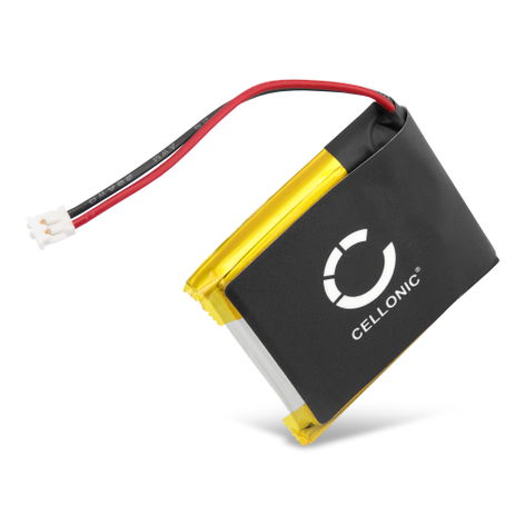 Batteri till Garmin Fenix 5X, 5X Plus, 5X Running 361-00098-00 (410mAh, 3.8V) från CELLONIC