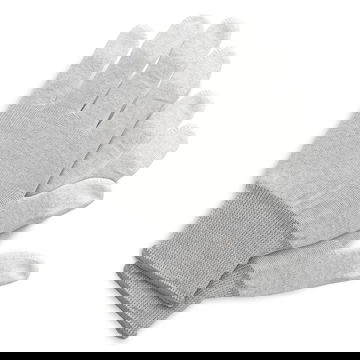 1 par antistatiska arbetshandskar för elektronik-teknikreparationer - två stycken vantar i nylon med PU-fingertoppar - skyddar ytor från elektriska stötar och håller ute damm, smuts