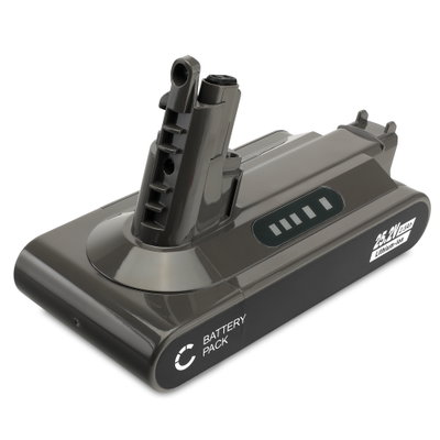 Batteri f&ouml;r Dyson Cyclone V10, V10, Cyclone V10 Absolute, V10 Animal, V10 Origin, Dyson SV12, SV27 2500mAh - Endast l&auml;mplig f&ouml;r typ B - fr&aring;n CELLONIC - Batteri med skruvar