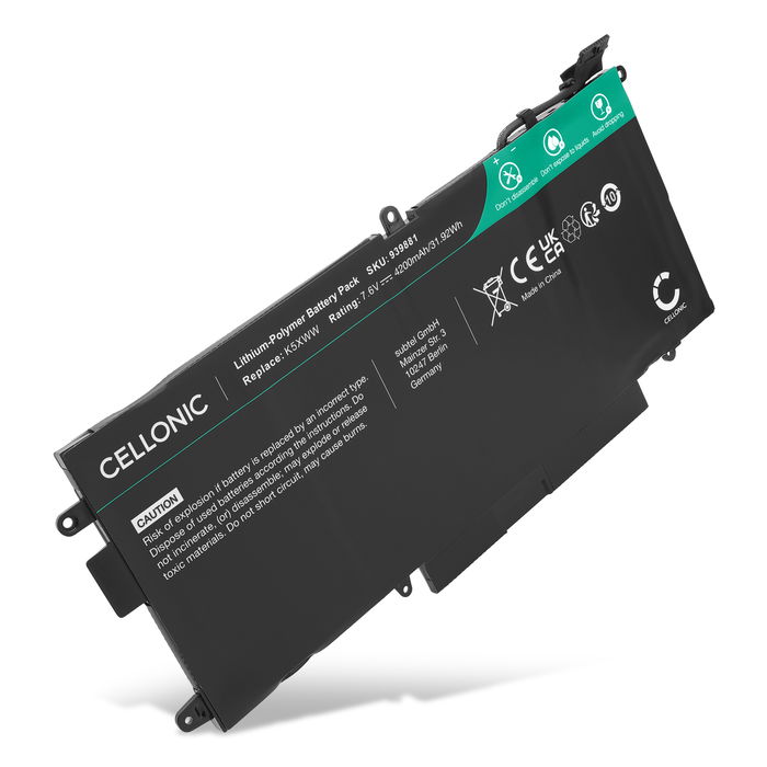 Dell Latitude 7390 2-in-1 Series batteri - 4200mAh från subtel