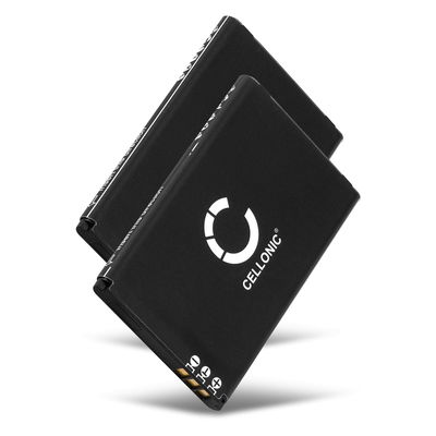 2x Batteri för Emporia Telme X200 / T200 / C150 / C151 - AK-C150 (900mAh)