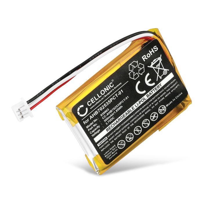 Sennheiser Momentum True Wireless 2 500mAh Batteri från CELLONIC