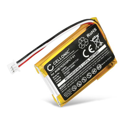 Batteri för Sennheiser Momentum True Wireless 3, 2, 1 (Charging Case) AHB702535PCT-01 (500mAh, 3.7V) från CELLONIC