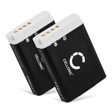 2x Batteri till Canon PowerShot G7 X Mark II G1x Mark III G5 X G9 X Mark II PowerShot SX740 HS NB-13L (1120mAh, 3.7V) från CELLONIC