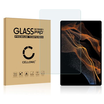 0,33mm Displayskydd för surfplatta / skärmskydd för Samsung Galaxy Tab S8 ultra X906B tablet - 2.5D 9H, Full Glue skyddsglas, screen protector