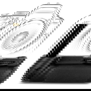 MB-D200 Batterigrepp för Nikon D200 Kameror – EN-EL3e Vertikalt Porträttgrepp