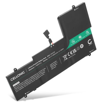 Batteri för Lenovo Yoga 710-14IKB, 710-14ISK, 710-15IKB, 710-15ISK 7.64V 6800mAh från CELLONIC