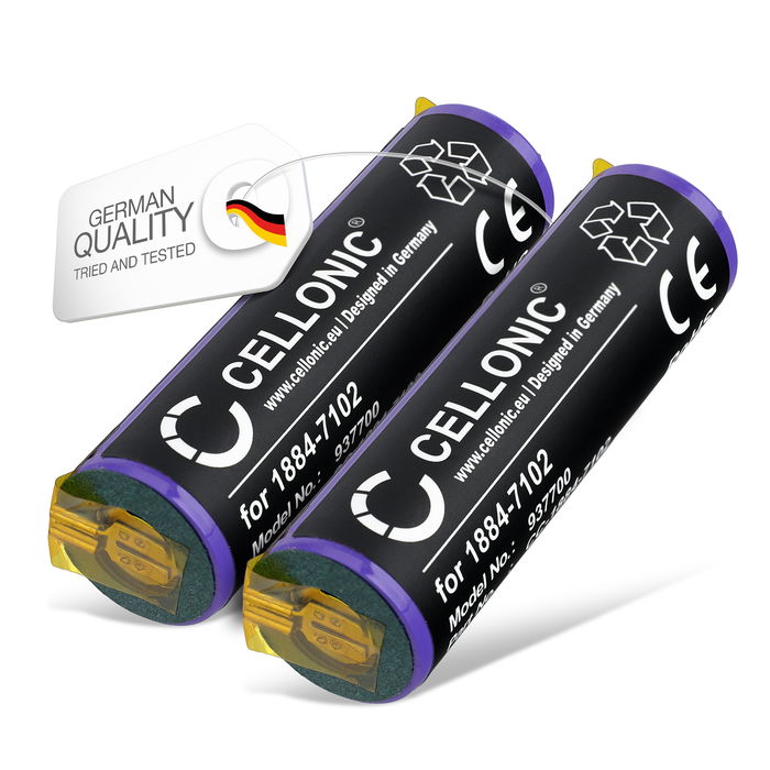 2x Batteri för Ermila Motion 1800mAh från CELLONIC