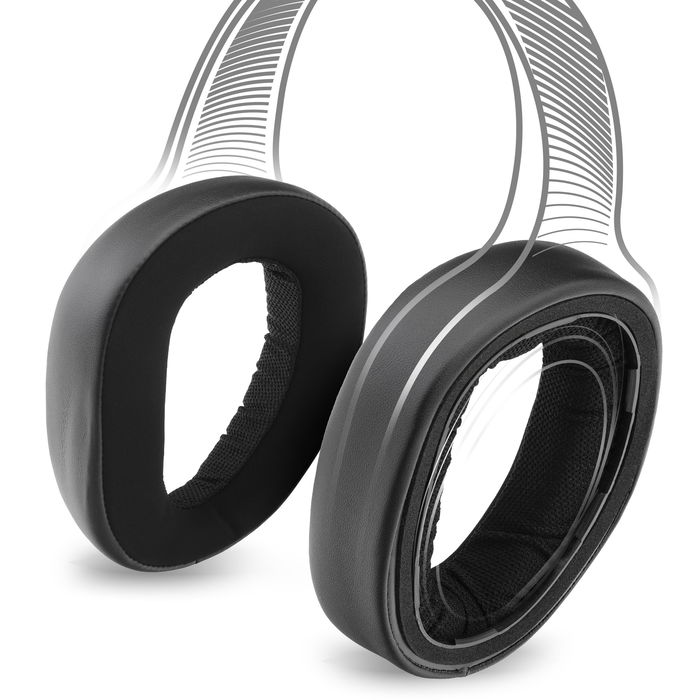 Hörlurskuddar för Sennheiser EPOS H6 Pro headset/hörlurar med soft feel comfy foam - skumgummivadderade öronkuddar / earpads för headphones