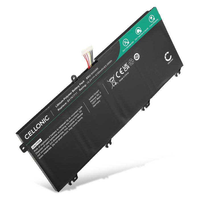 laptop-batteri för ASUS ROG Strix GL503VM ersättningsbatteri med 4150mAh 15.2V med lång batteritid