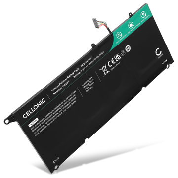 Batteri för Dell XPS13 9360, PW23Y, TP1GT, RNP72, 0RNP72, 0PW23Y 7.6V 7800mAh från CELLONIC