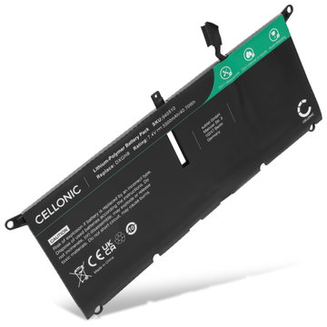 Batteri för Dell XPS 13 9380, XPS 13 9390, DXGH8, G8VCF, H754V 7.4V 5500mAh från CELLONIC