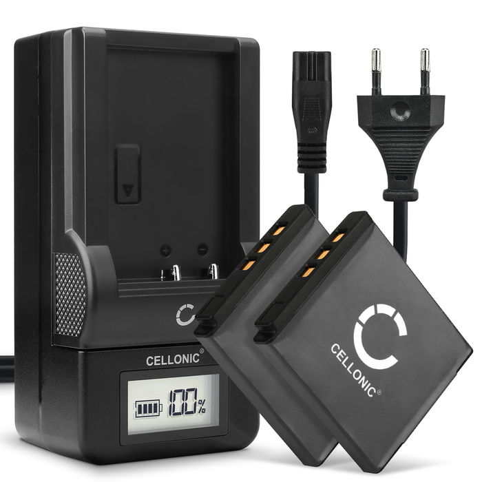 2x Kodak Easyshare M1093 IS 700mAh Batteri + Laddare från Cellonic