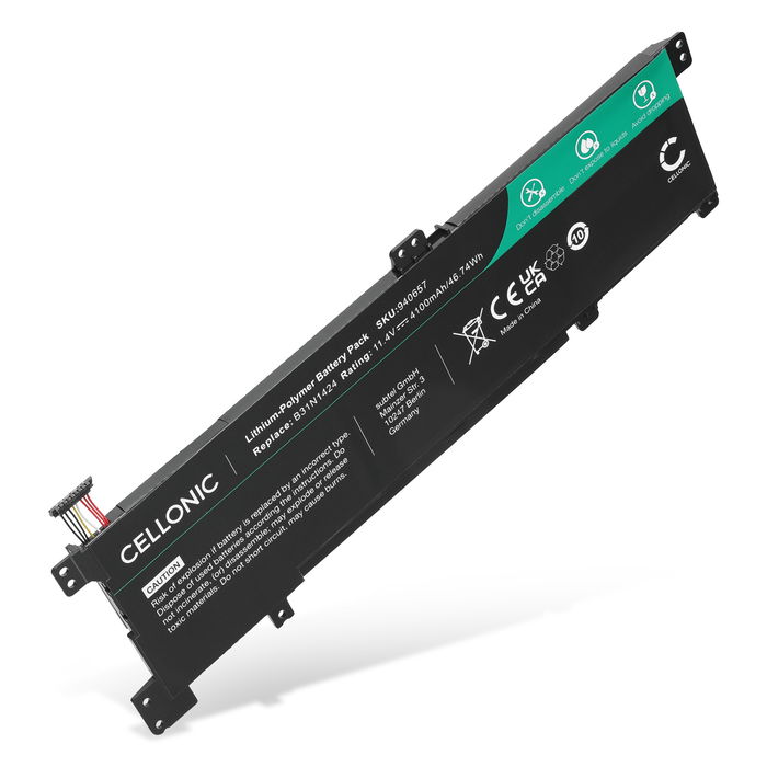 Batteri för ASUS K401, K401LB, K401UQ Laptop - 4100mAh 11.4V