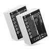 2x Batteri 1050mAh